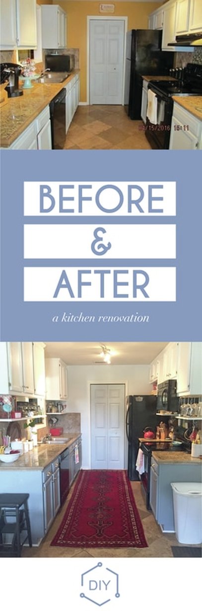 DIY Kitchen reveal with tutorials every step of the way. 
